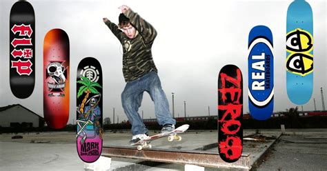 skateboard deck brand names